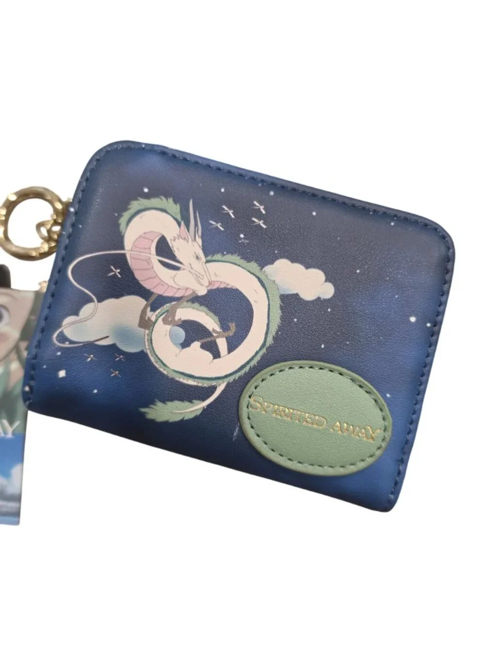 Loungefly Spirited Away Haku Wallet NWT With Zipper & Card Holder - Studio Ghibl